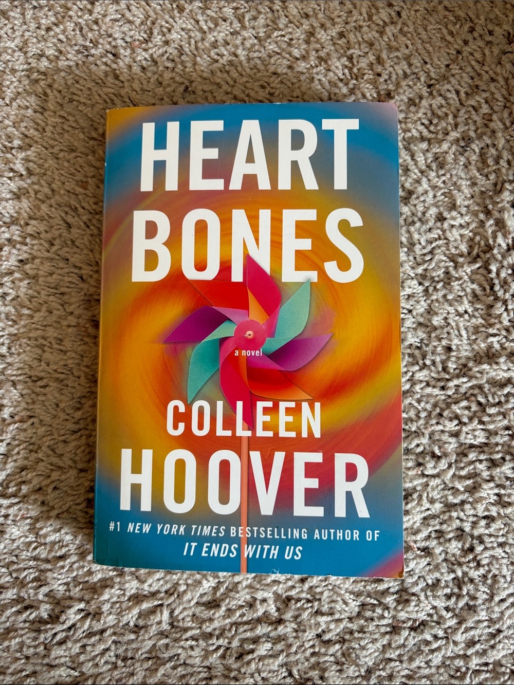 Heart Bones Paperback Novel - Multicolor